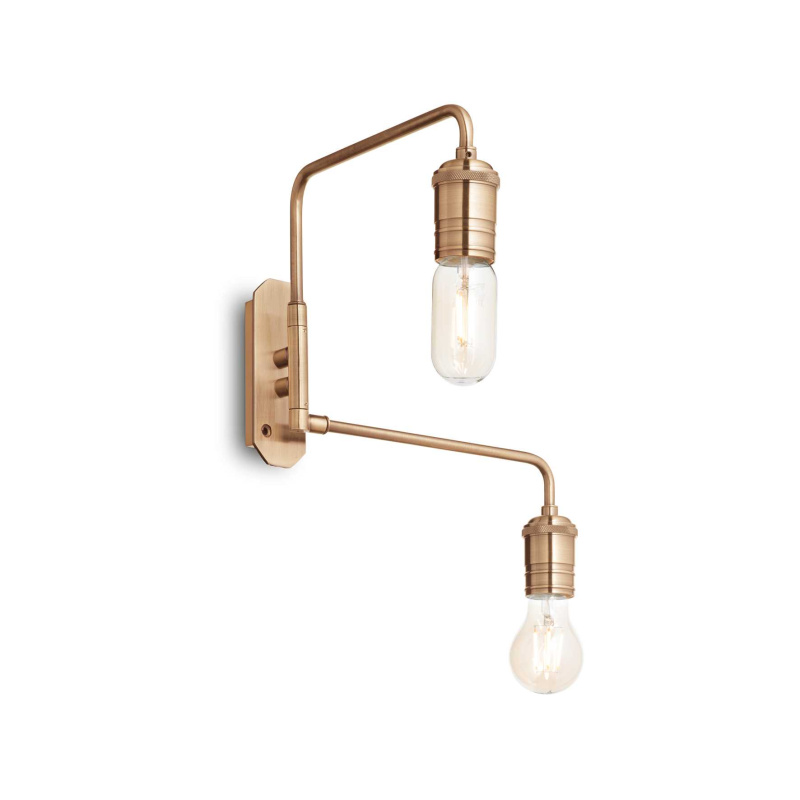 Ideal Lux Nástěnné svítidlo TRIUMPH AP2 OTTONE