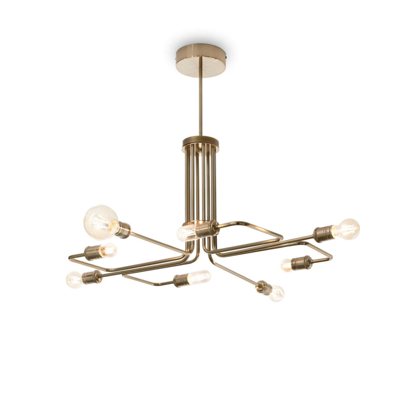 Ideal Lux Závěsné svítidlo TRIUMPH SP8 OTTONE
