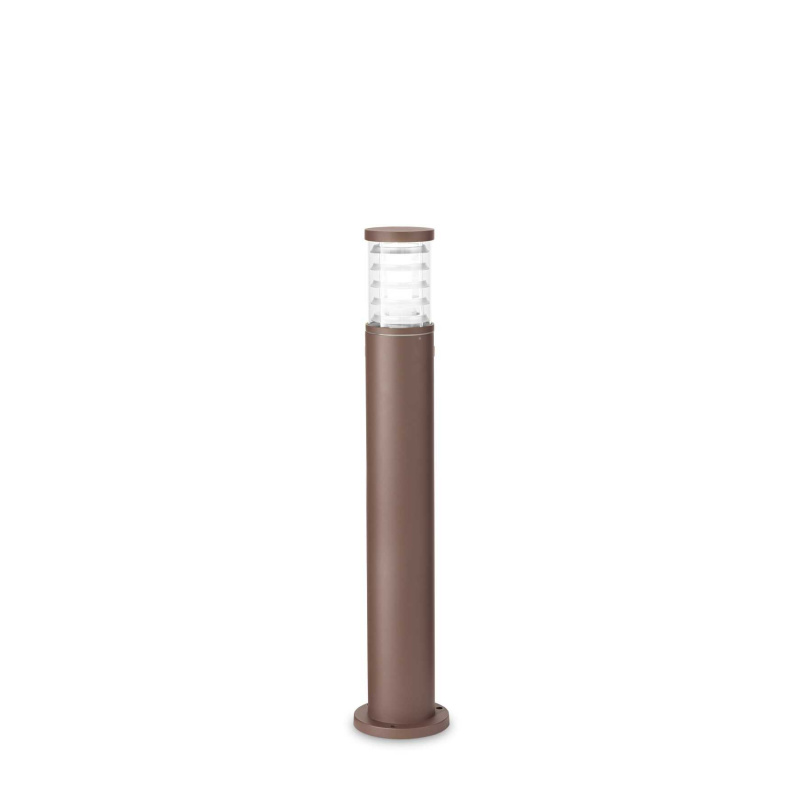 Ideal Lux Venkovní sloupkové osvětlení TRONCO PT1 H80 COFFEE