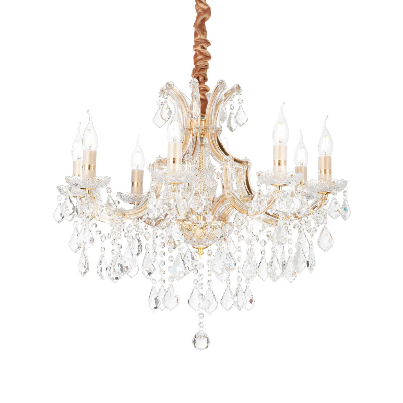 Ideal Lux Závěsné svítidlo NAPOLEON SP8 ORO