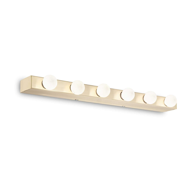 Ideal Lux Nástěnné svítidlo PRIVE' AP6 OTTONE