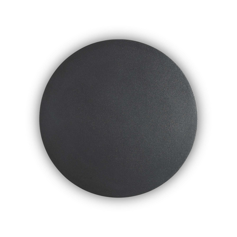 Ideal Lux Nástěnné svítidlo COVER AP D20 ROUND NERO