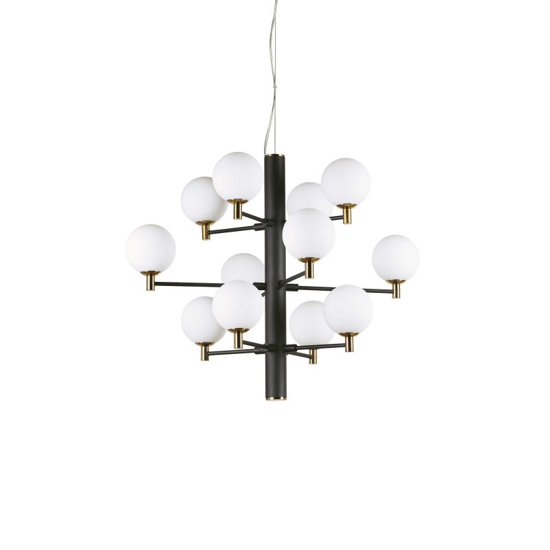 Ideal Lux Závěsné svítidlo COPERNICO SP12 NERO
