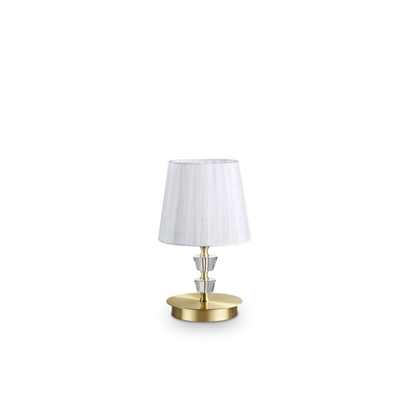 Ideal Lux Stolní lampa PEGASO TL1 SMALL OTTONE