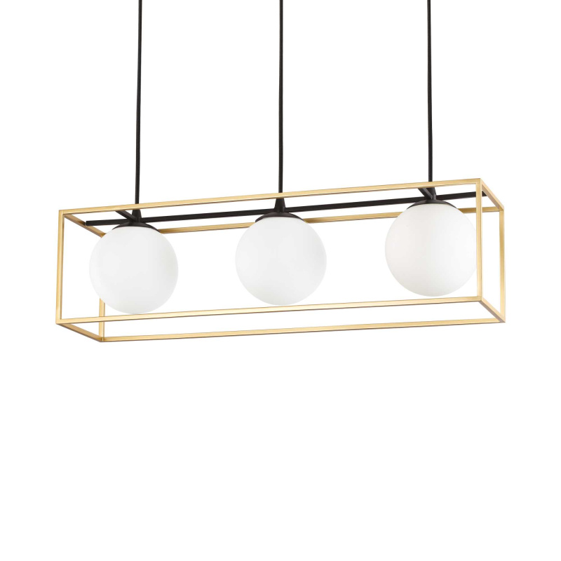 Ideal Lux Závěsné svítidlo LINGOTTO SP3 Barva: Mosaz