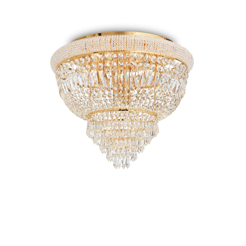 Ideal Lux Stropní svítidlo DUBAI PL6 OTTONE