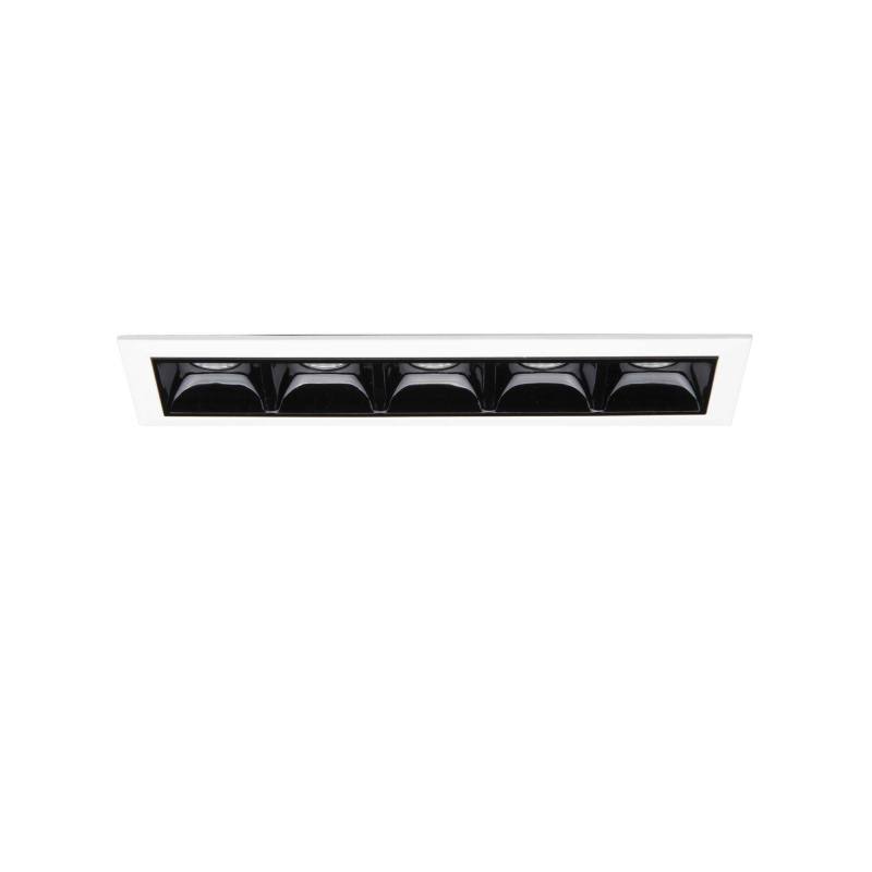 LED Zápustné bodové svítidlo Ideal Lux Lika FI5 Trim, 12,5W Teplota světla: 3000K, Stmívání, řízení: ON/OFF