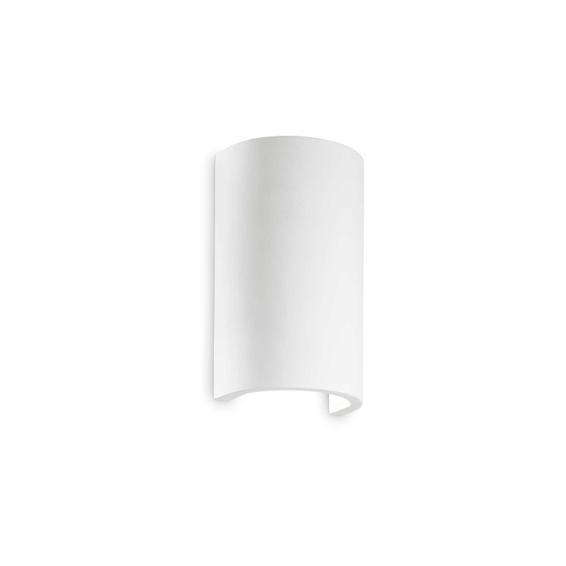 Ideal Lux Nástěnné svítidlo FLASH GESSO AP1 ROUND