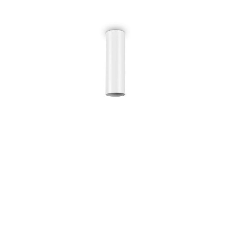 Ideal Lux Stropní svítidlo LOOK PL1 H20 ø 6 cm, v. 20 cm Barva: Bílá