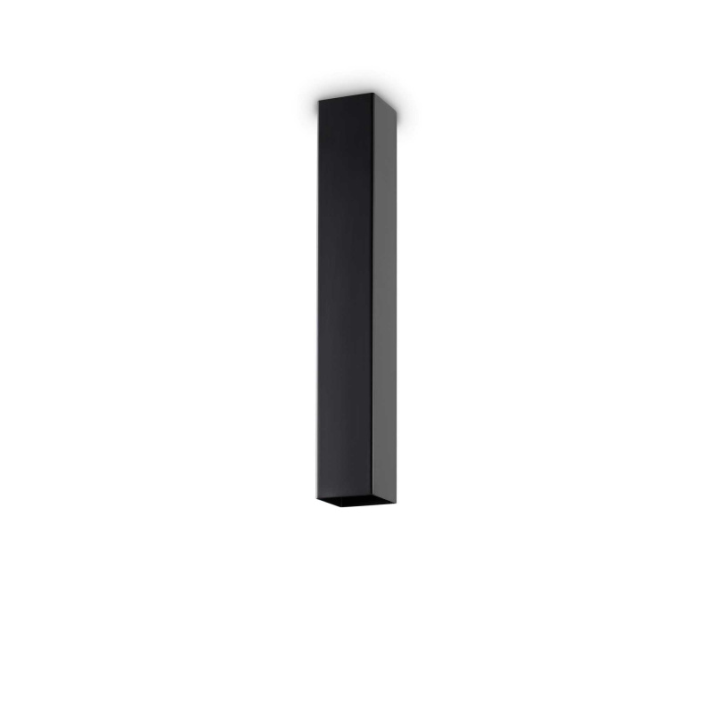 Ideal Lux Stropní svítidlo SKY PL1 H40, š. 6 cm, v. 40 cm Barva: Černá