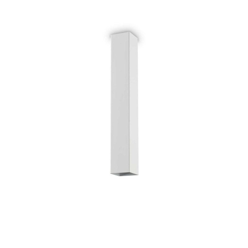 Ideal Lux Stropní svítidlo SKY PL1 H40, š. 6 cm, v. 40 cm Barva: Bílá