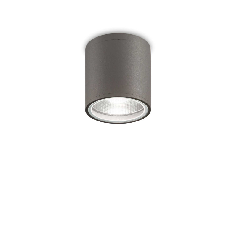 Ideal Lux Stropní přisazené svítidlo GUN PL1, IP44 Barva: Antracit