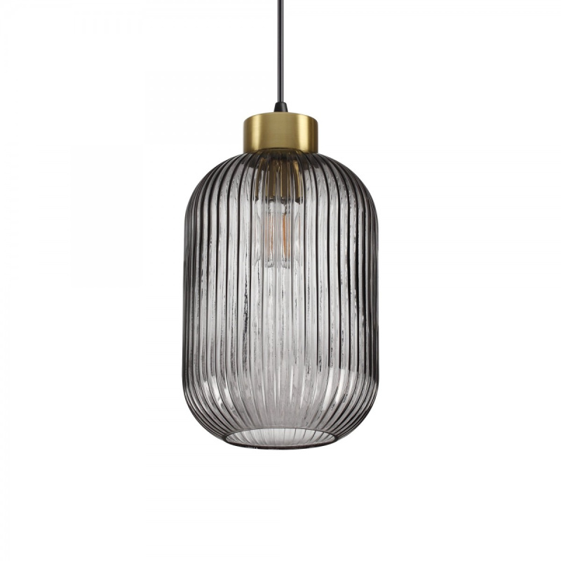 Ideal Lux Závěsné svítidlo MINT-1 SP1, ø 14 cm Barva: Šedá
