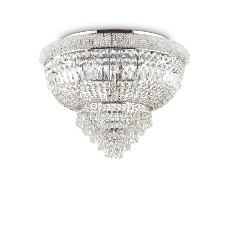 Ideal Lux Stropní svítidlo DUBAI PL24 CROMO