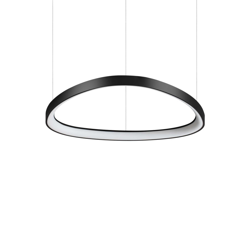 Ideal Lux Závěsné LED svítidlo GEMINI SP D61 ø 61 cm Barva: Černá, Stmívání, řízení: bez stmívání