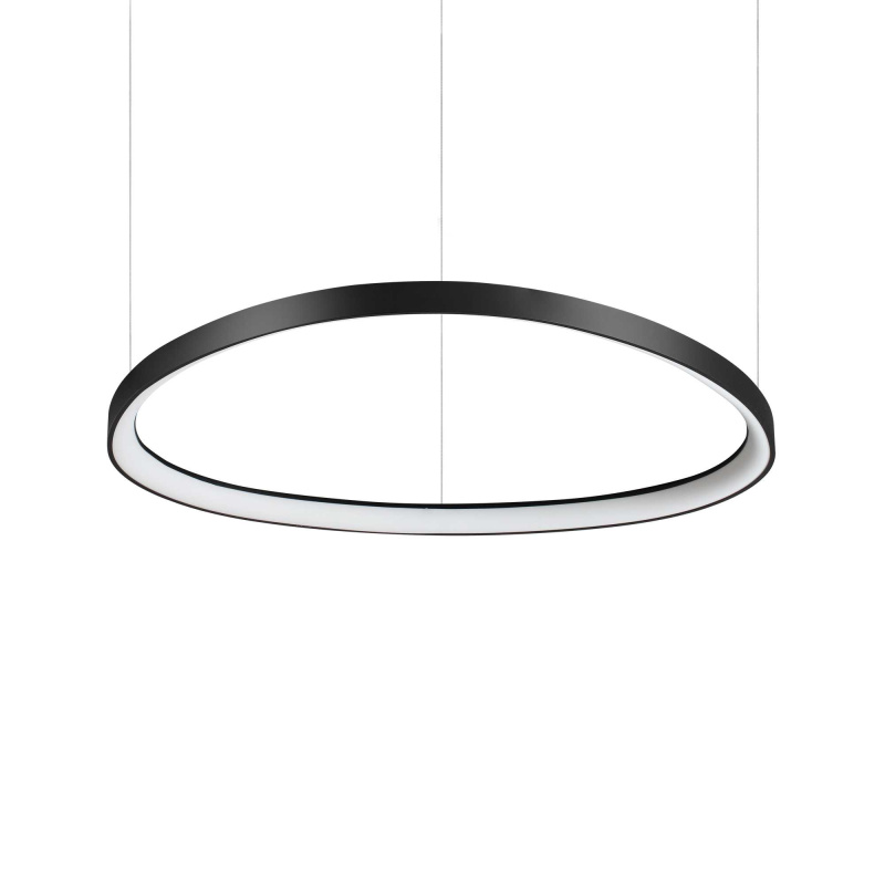 Ideal Lux Závěsné LED svítidlo GEMINI SP D81 ø 81 cm Barva: Černá, Stmívání, řízení: bez stmívání
