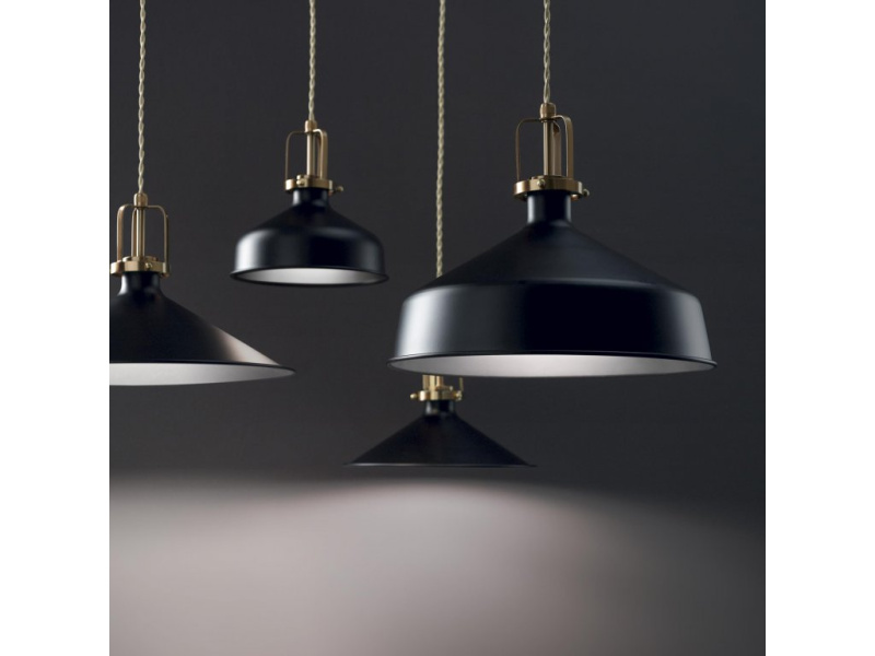 Ideal Lux Závěsné svítidlo ERIS- 1 SP1, Ø  21 Barva: Černá