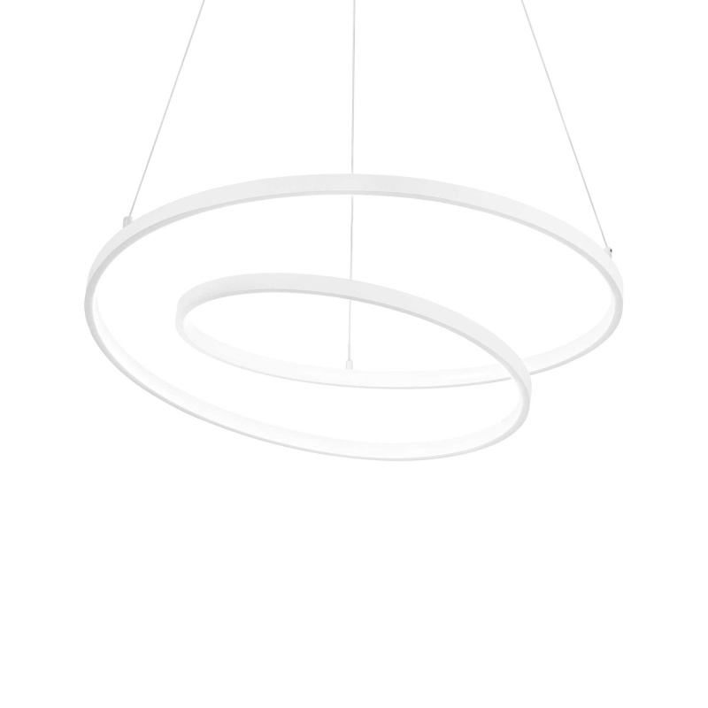 Ideal Lux LED Závěsné svítidlo Oz sp Ø 80 Barva: Bílá, Stmívání, řízení: on-off