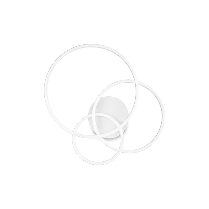 Ideal Lux Přisazené stropní svítidlo Frame pl cerchio Barva: Bílá