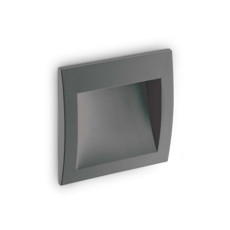 Ideal Lux Nástěnné svítidlo WIRE 4.0W ANTRACITE