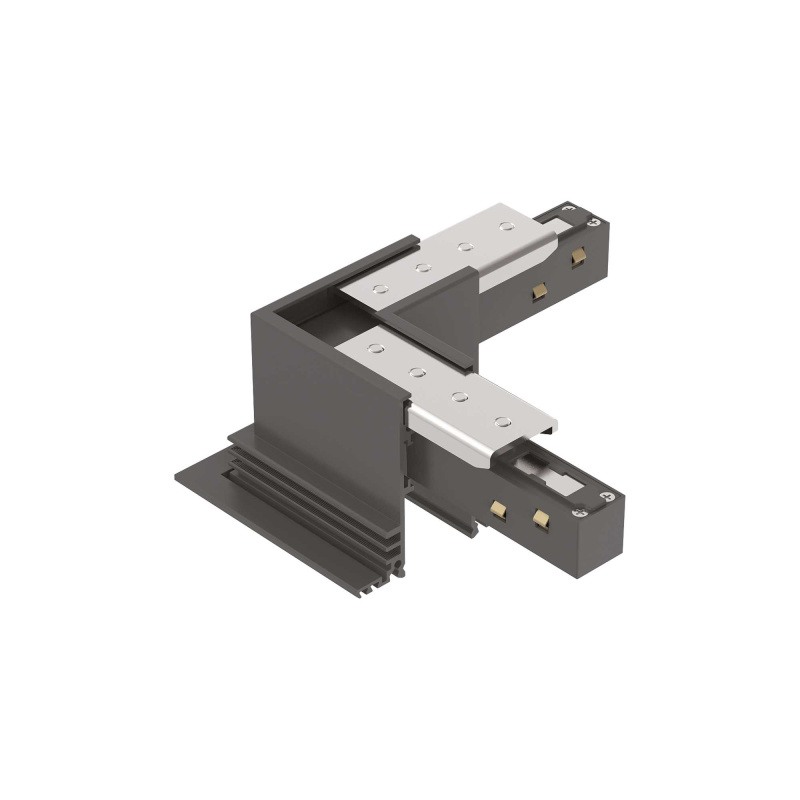 Ideal Lux Horizontální konektor EGO KIT RECESSED L ELECTR CONN HORIZ Barva: Černá, Stmívání: On-Off