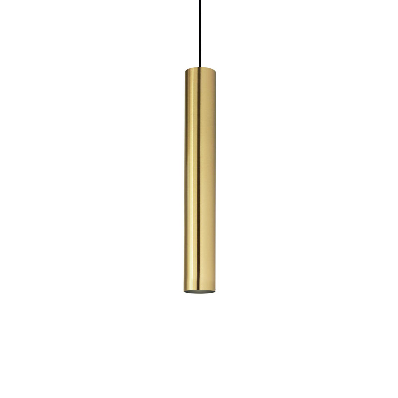 Ideal Lux Závěsné svítidlo LOOK SP1 D06 ø 6 cm Barva: Zlatá lesk