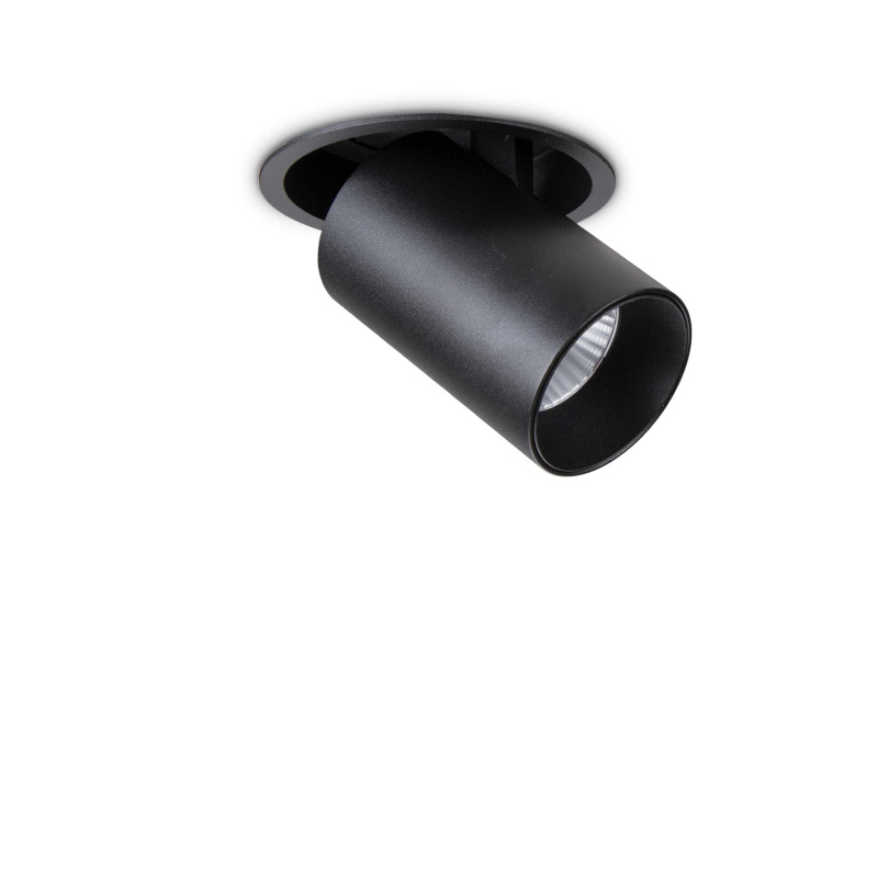 Ideal Lux LED zápustné bodové svítidlo Nova, ø 10 cm, 4000k Barva: Černá