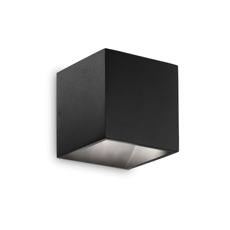 Ideal Lux Nástěnné svítidlo RUBIK AP1 D10 NERO 3000K