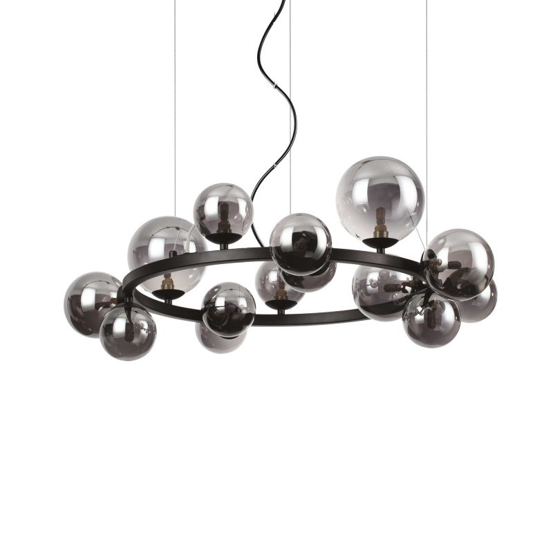 Ideal Lux Závěsné svítidlo PERLAGE SP14 Barva: Černá