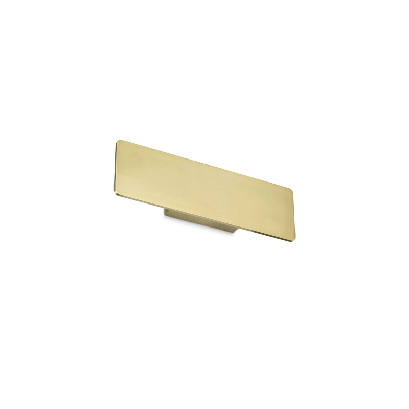 Ideal Lux LED nástěnné osvětlení ZIG ZAG 12W, 29 cm 3000K Barva: Mosaz