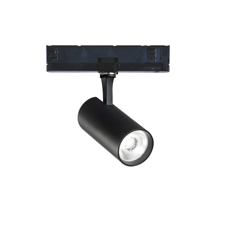Ideal Lux Nastavitelný kompaktní LED reflektor FOX 15W CRI90 Barva: Černá, Chromatičnost: 3000K, Stmívání: On-Off