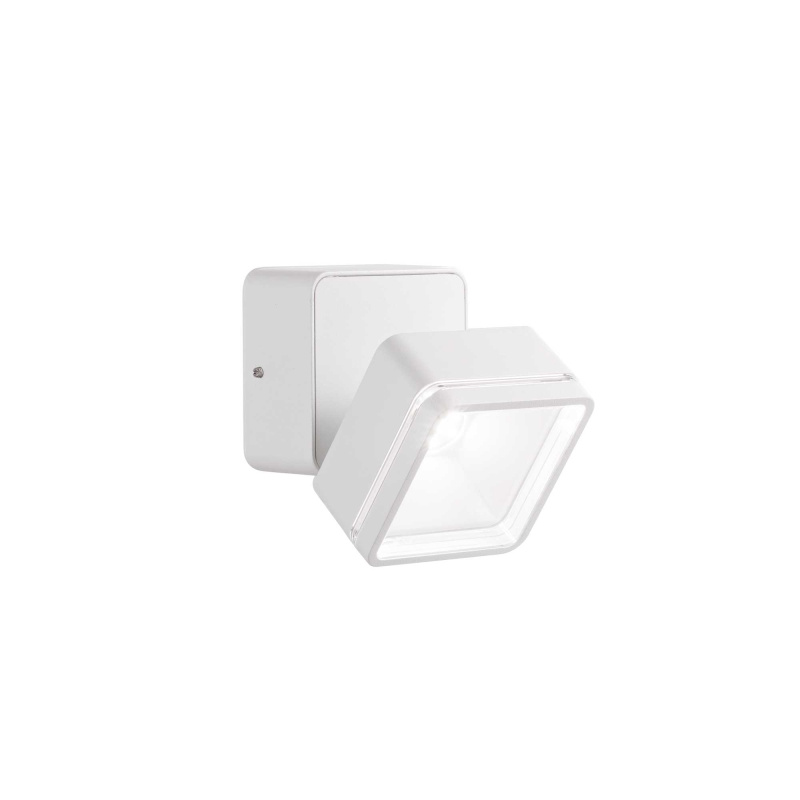 Ideal Lux Nástěnné svítidlo OMEGA AP SQUARE BIANCO 4000K