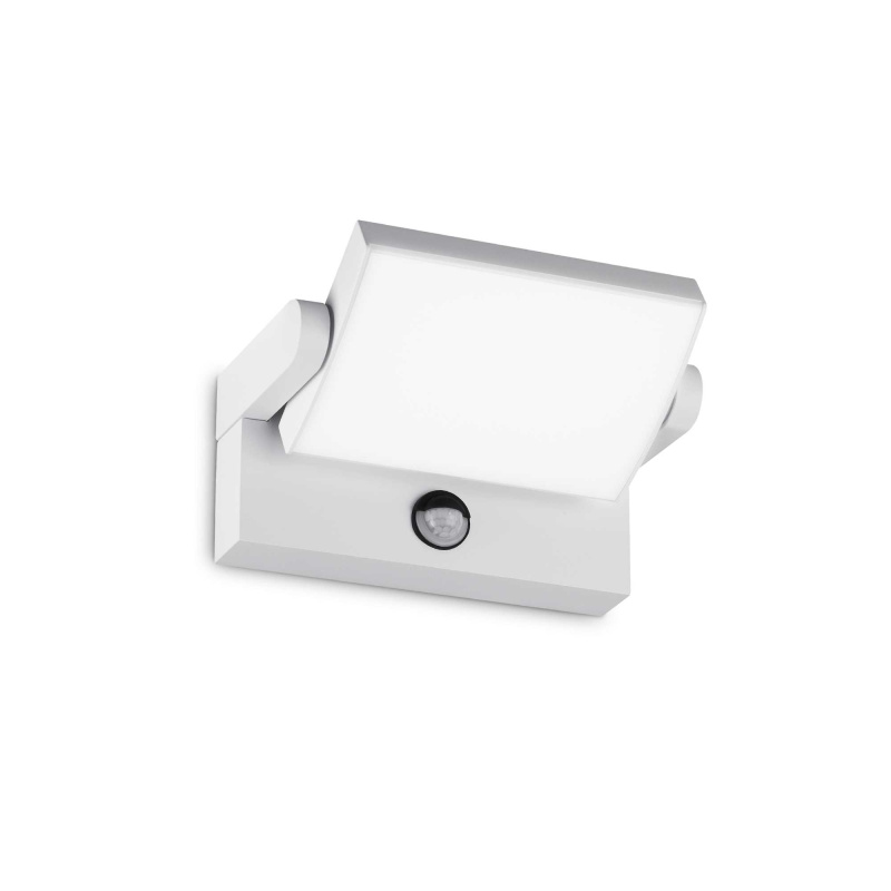 Ideal Lux Venkovní nástěnné LED svítidlo SWIPE se senzorem Barva: Bílá