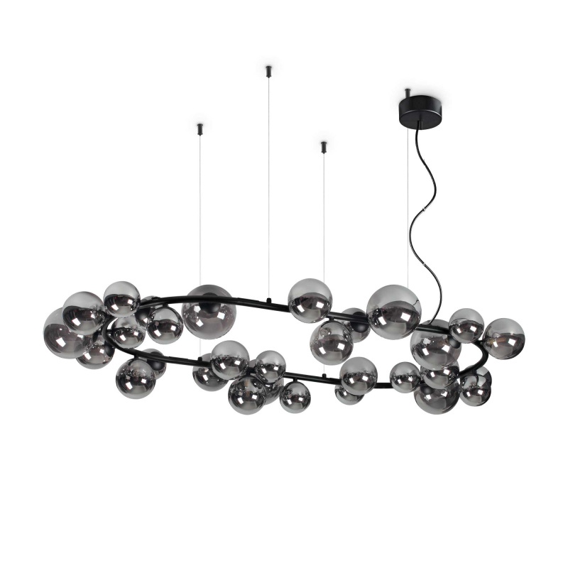 Ideal Lux Závěsné svítidlo PERLAGE SP30 Barva: Černá