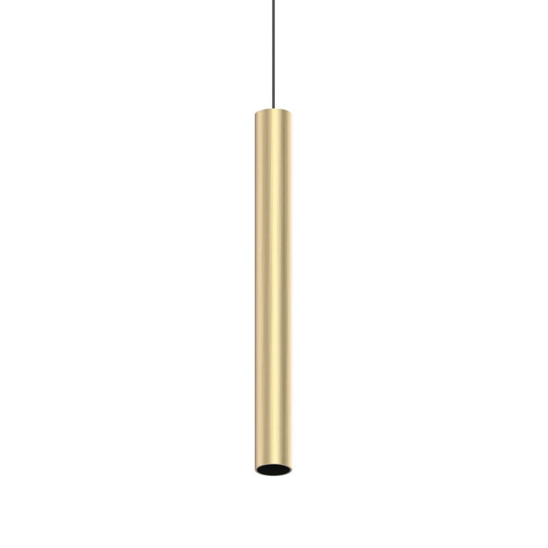 Ideal Lux Závěsné svítidlo EGO PENDANT TUBE 12W 3000K Barva: Mosaz, Teplota světla: 3000K, Stmívání: Stmívání DALI