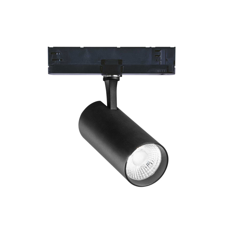 Ideal Lux Nastavitelný kompaktní LED reflektor FOX 25W CRI90 Barva: Černá, Chromatičnost: 3000K, Stmívání: DALI