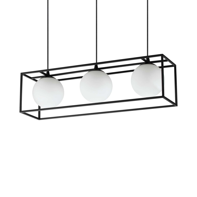 Ideal Lux Závěsné svítidlo LINGOTTO SP3 Barva: Černá