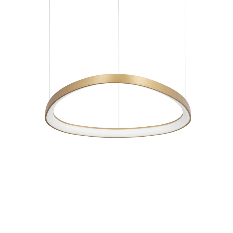 Ideal Lux Závěsné LED svítidlo GEMINI SP D61 ø 61 cm Barva: Mosaz, Stmívání, řízení: DALI/PUSH