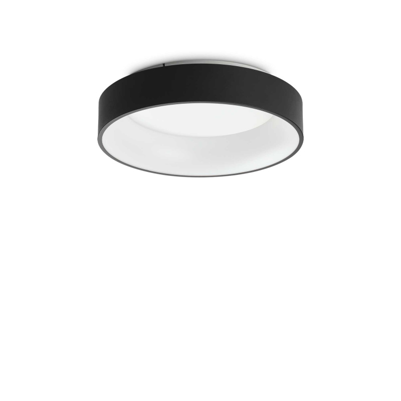 Ideal Lux Stropní LED svítidlo ZIGGY ⌀60cm Barva: Černá