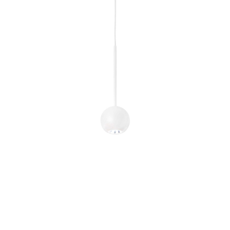 Ideal Lux Závěsné LED svítidlo ARCHIMEDE SFERA Barva: Bílá