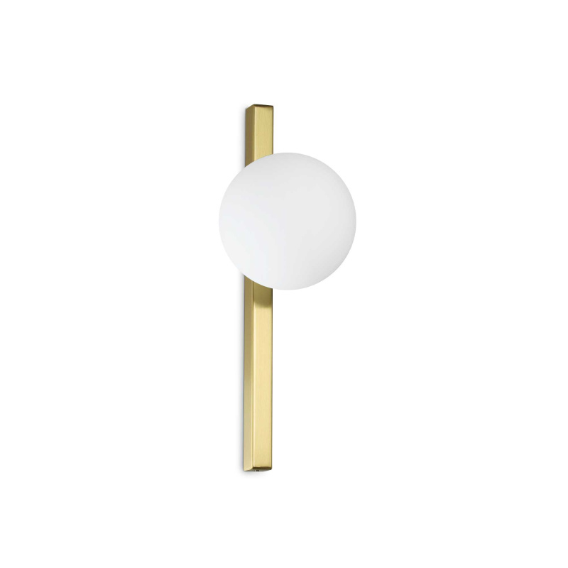 Ideal Lux Designové stropní/nástěnné svítidlo BINOMIO 1xG9 Barva: Mosaz