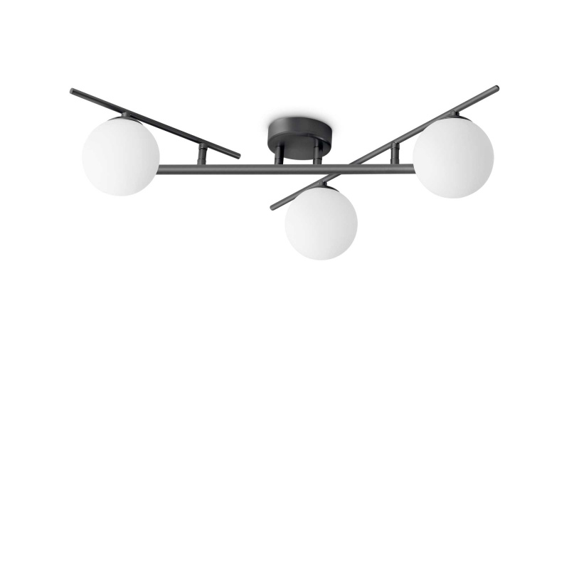 Ideal Lux Stropní svítidlo ATLAS 3xG9 Barva: Černá