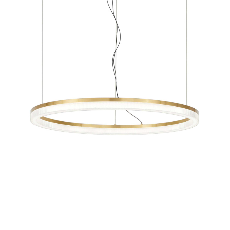 Ideal Lux Designové závěsné LED svítidlo CROWN ⌀80cm