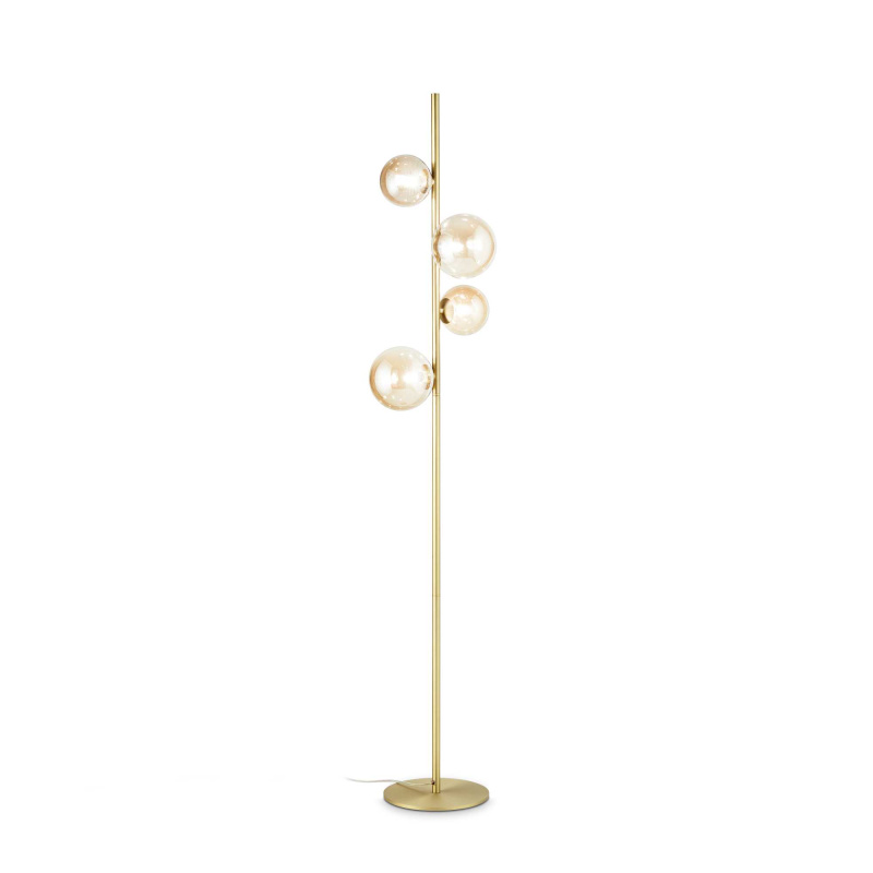 Ideal Lux Stojací lampa PERLAGE PT4 Barva: Jantar