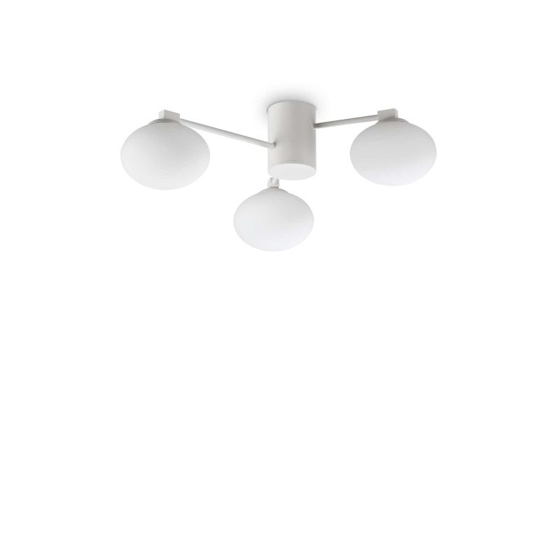 Ideal Lux Stropní svítidlo HERMES PL3 60 Barva: Bílá