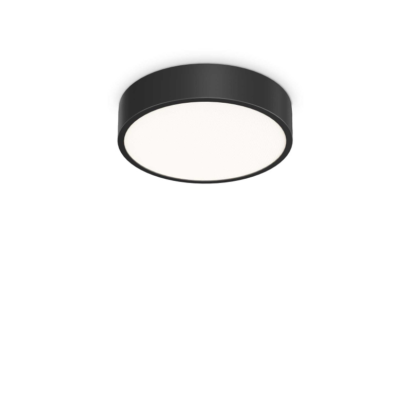 Ideal Lux Stropní LED svítidlo RAY ⌀30cm Barva: Černá
