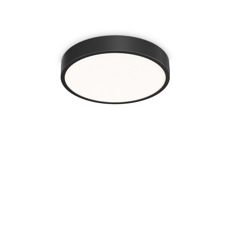 Ideal Lux Stropní LED svítidlo RAY ⌀40cm Barva: Černá