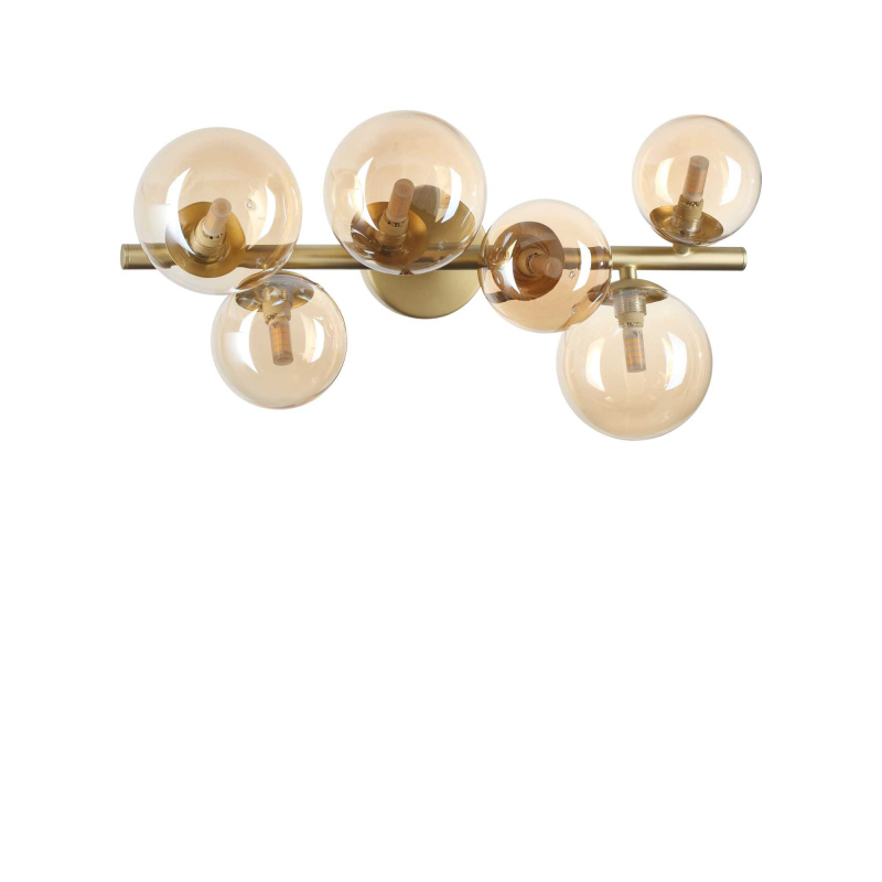 Ideal Lux Designové stropní svítidlo PERLAGE 6xG9 Barva: Jantar