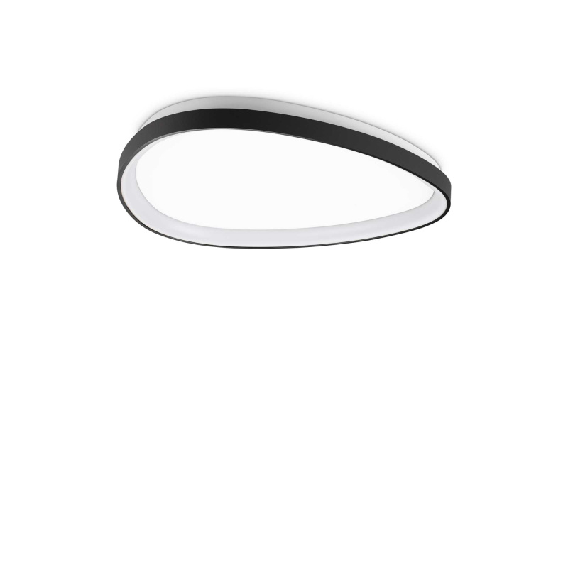 Ideal Lux Stropní LED svítidlo GEMINI ø61 cm Barva: Černá, Stmívání, řízení: bez stmívání