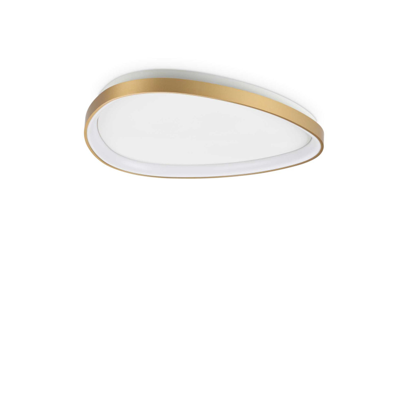 Ideal Lux Stropní LED svítidlo GEMINI ø61 cm Barva: Mosaz, Stmívání, řízení: bez stmívání